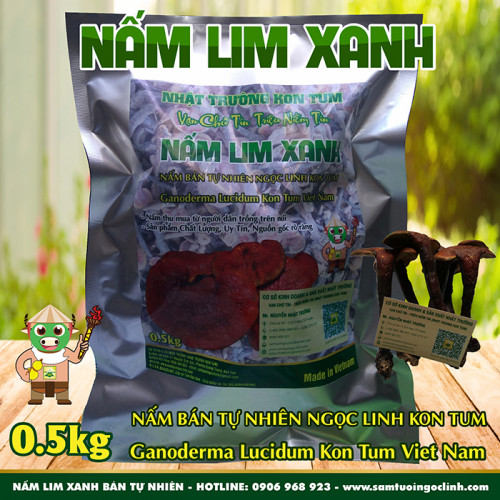 Nấm Lim Xanh Bán Tự Nhiên Ngọc Linh Kon Tum Nhật...