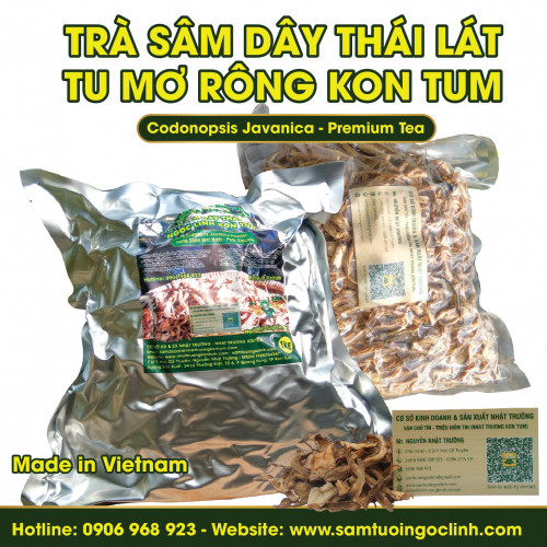 Trà Sâm Dây Ngọc Linh Kon Tum Nhật Trường - Túi...