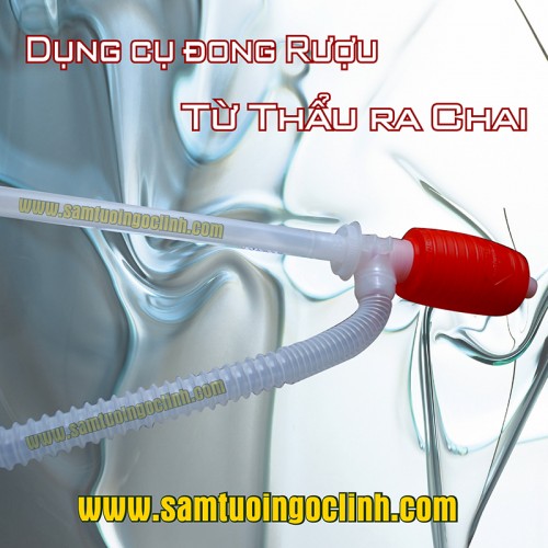 Dụng cụ đong rượu - Bơm hút rượu