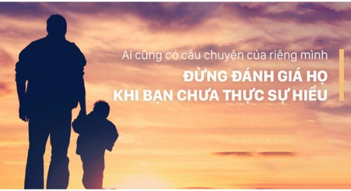 Đừng xét đoán người khác, bởi bạn không bao giờ biết họ đang phải đấu tranh với điều gì