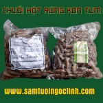 Người dân tộc thường dùng chuối hột rừng để ngâm rượu uống rất ngon