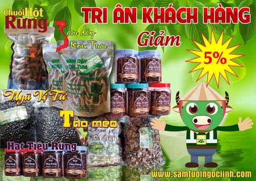 Giảm giá 5% cho những khách hàng đã sử dụng sản phẩm Nhật Trường Kon Tum