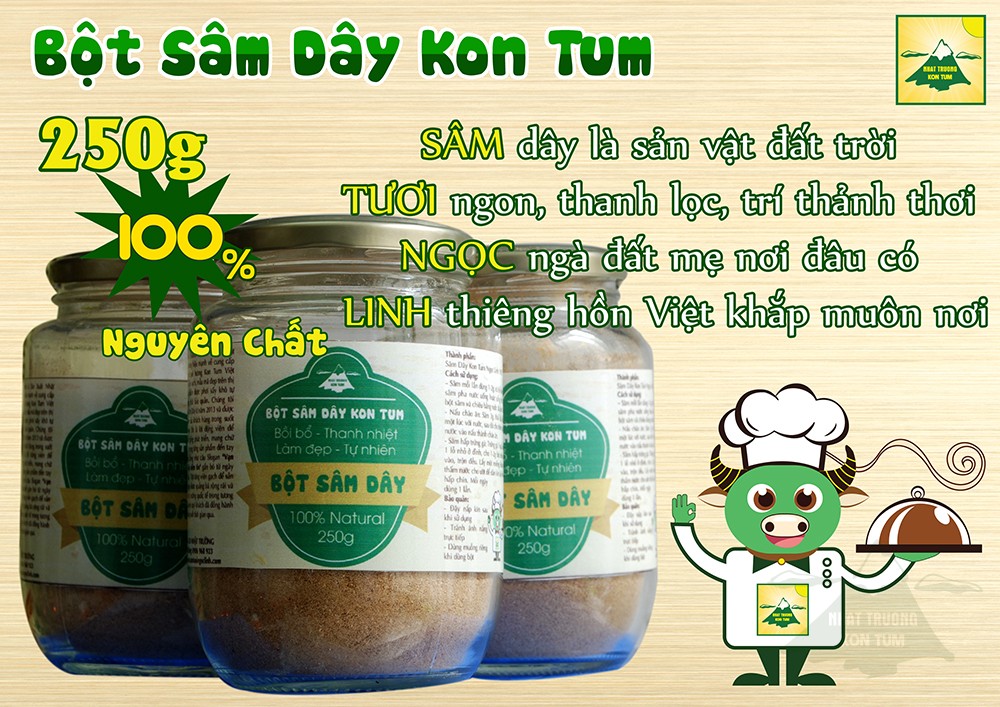 bột sâm dây nhật trường ngọc linh kon tum việt nam (1)