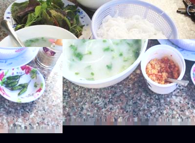 Bún nước Kon Tum có nguồn gốc từ bún tôm Bình Định
