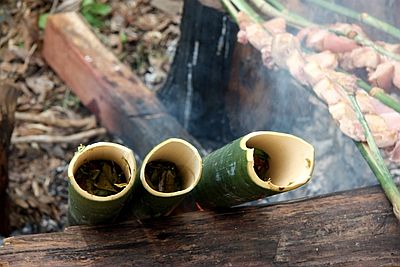 cơm lồ ô tây nguyên