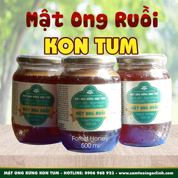 Mật Ong Rừng, Mật Ong Ruồi Tu Mơ Rông - Kon Tum