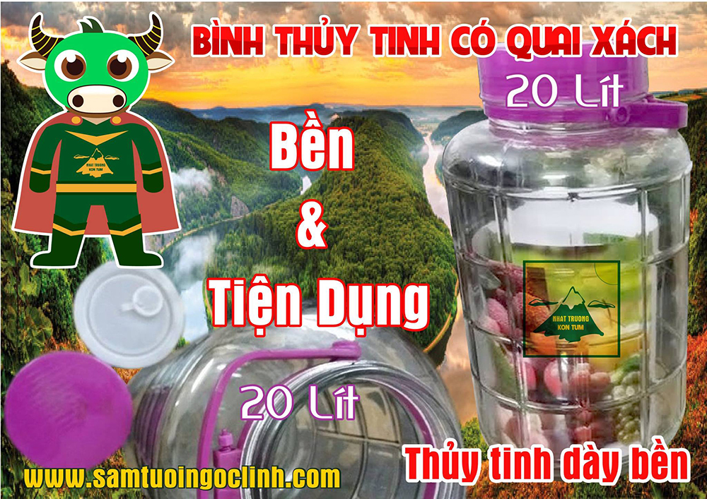 bình thủy tinh ngâm rượu 20 lít 3