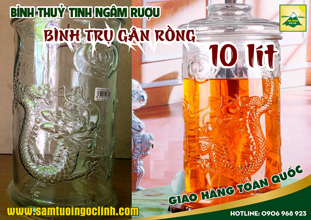 bình thuỷ tinh gân rồng 10 lít (2)