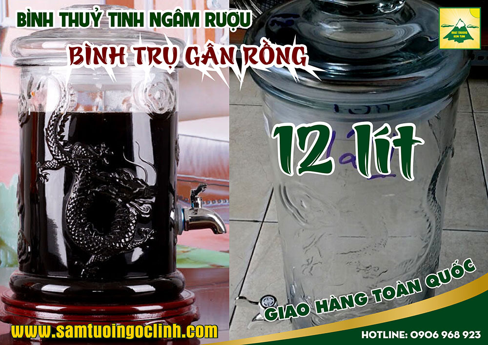 bình thuỷ tinh gân rồng 12 lít (4)