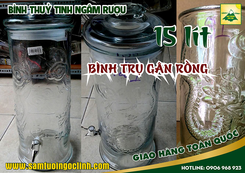 bình thuỷ tinh gân rồng 15 lít (3)