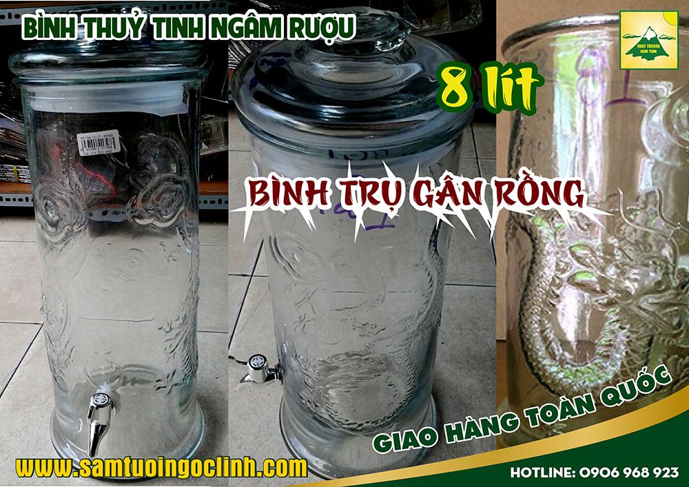 bình thuỷ tinh gân rồng 8 lít (1)