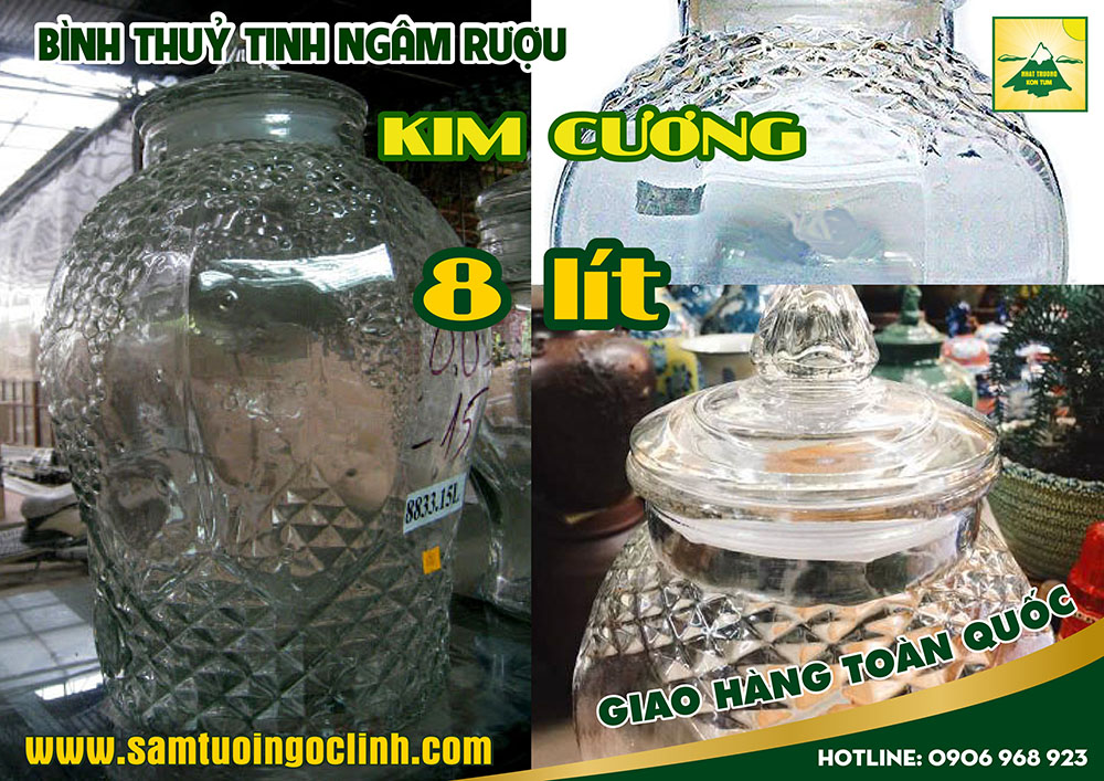 bình thuỷ tinh kim cương 8 lít (1)