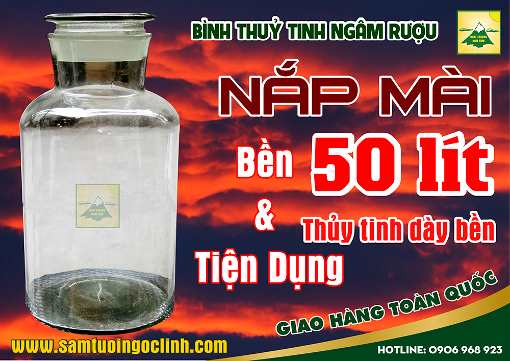 bình thuỷ tinh nắp mài 50 lít (2)