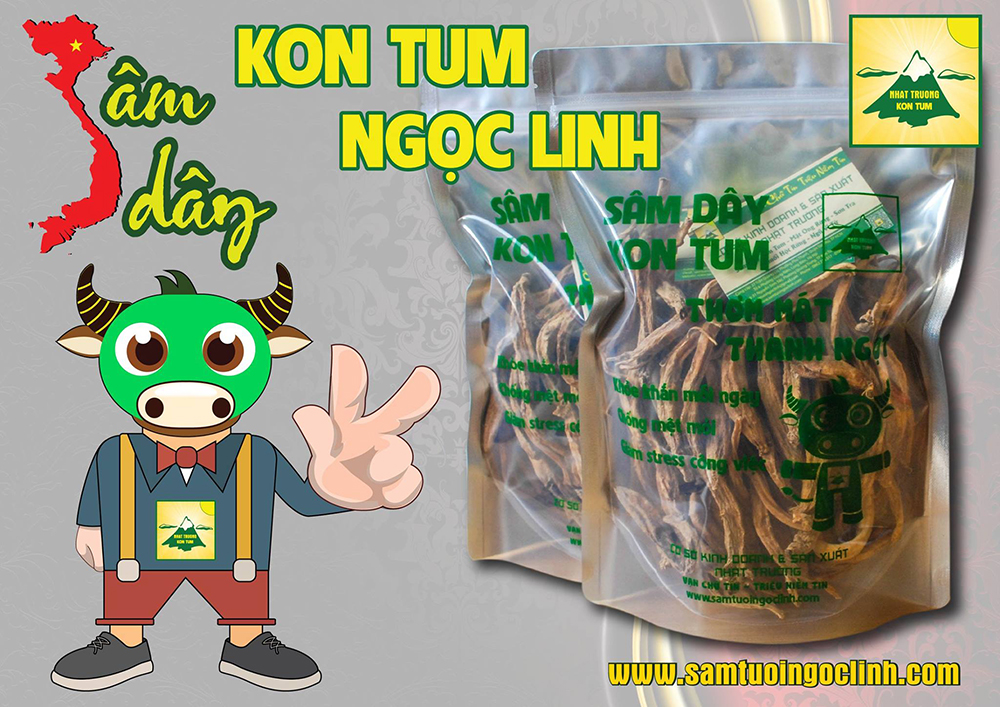 sâm dây kon tum ngọc linh nhật trường 