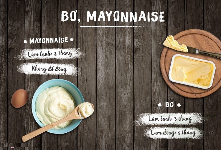 cách bảo quản sốt mayonnaise