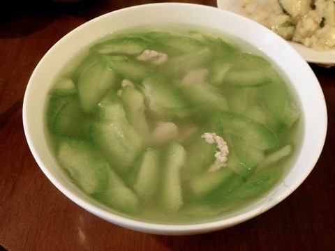 canh bí đao