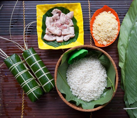 bánh chưng vị thuốc quý 1