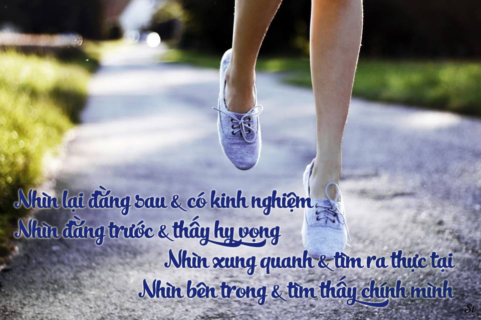 nhìn cuộc đời tươi sáng