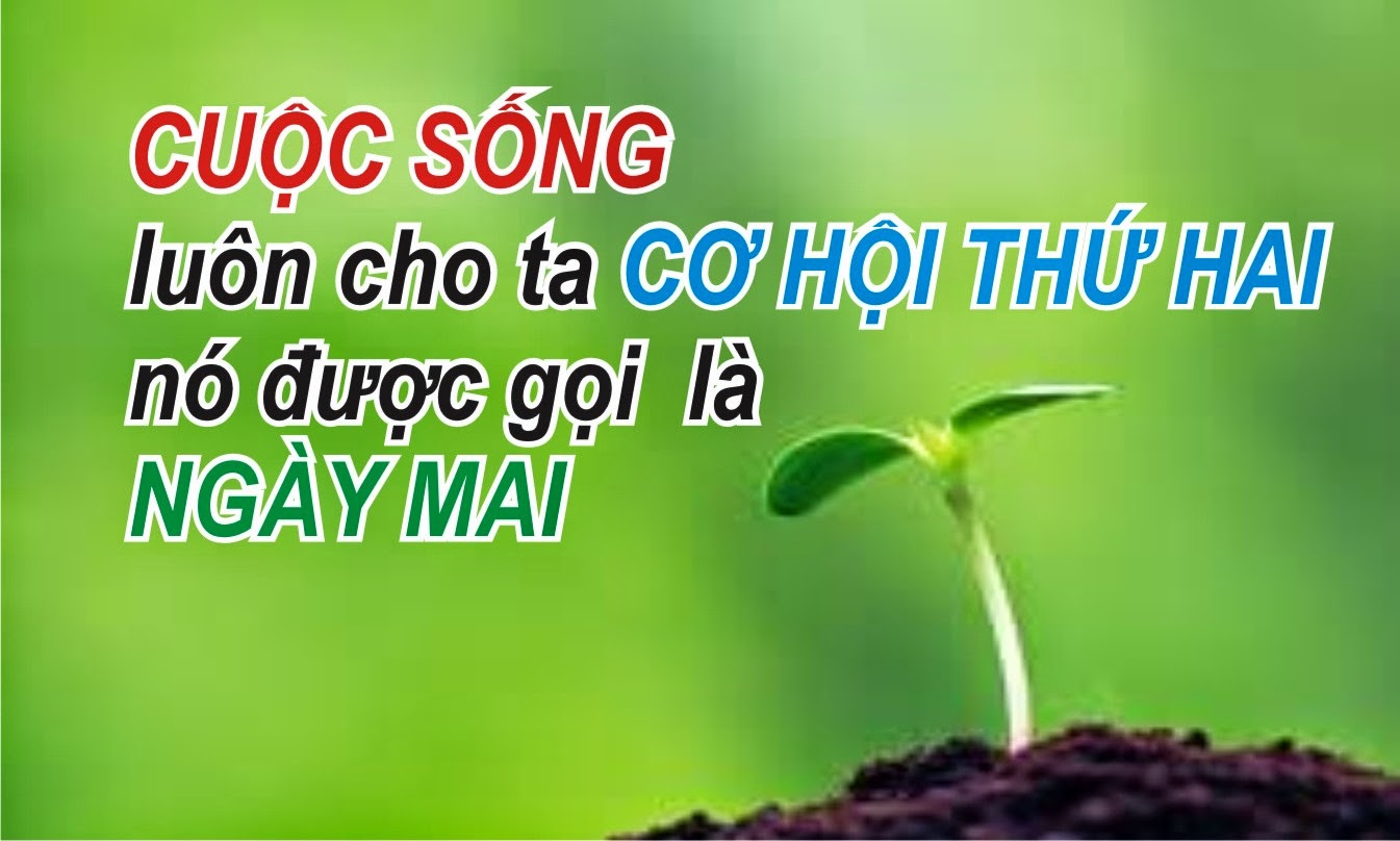 sống là không chờ đợi