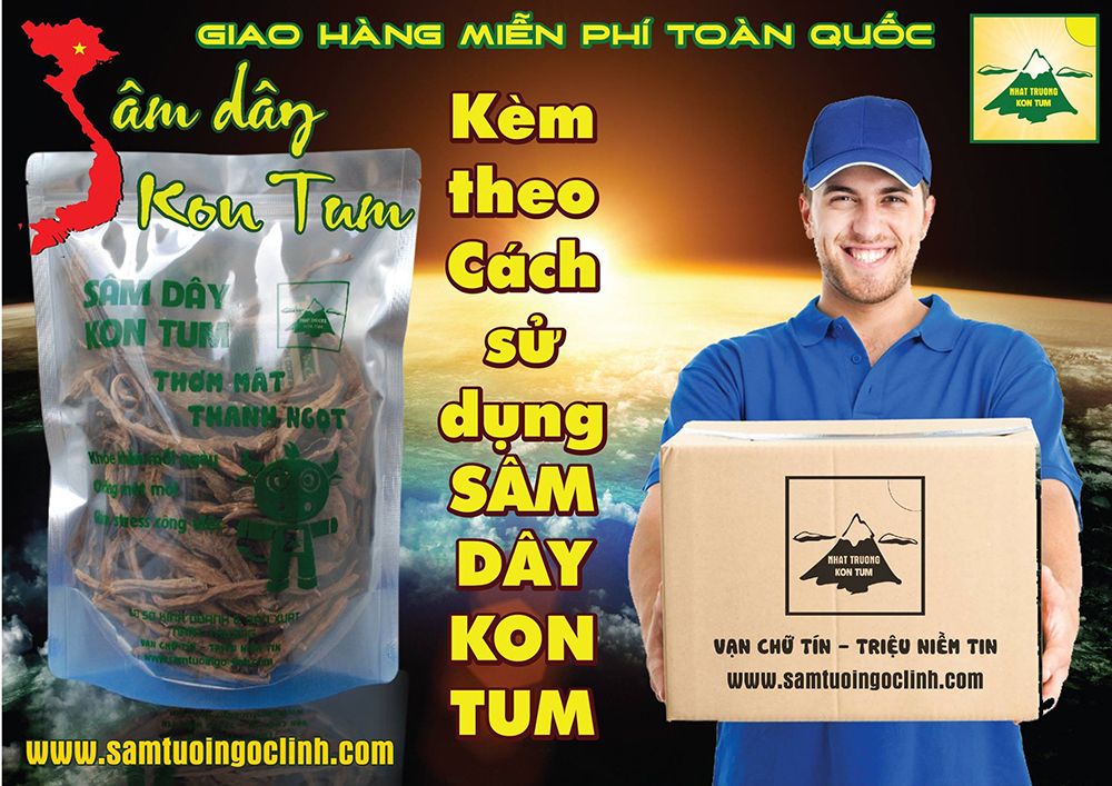 sâm dây kon tum